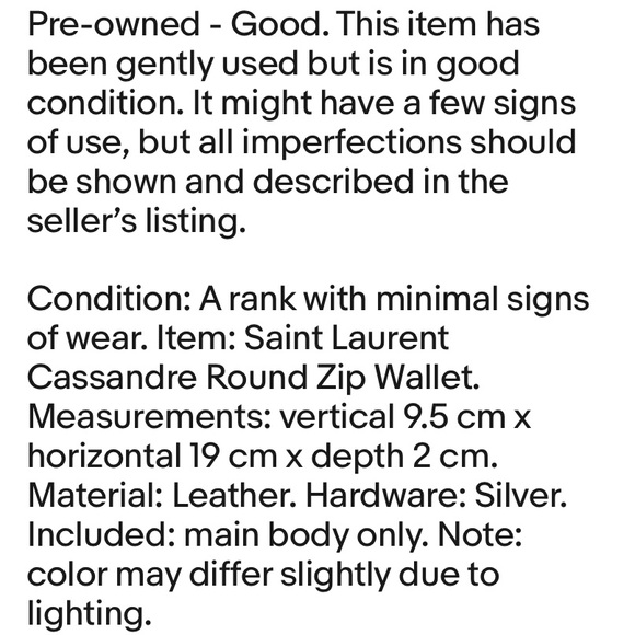 Saint Laurent Black Zipper Wallet - Picture 13 of 13